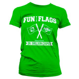 Billede af The Big Bang Theory, Fun With Flags T-Shirt (Kvinder)
