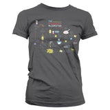 Billede af The Big Bang Theory, The Friendship Minions Algorithm T-Shirt (Kvinder)
