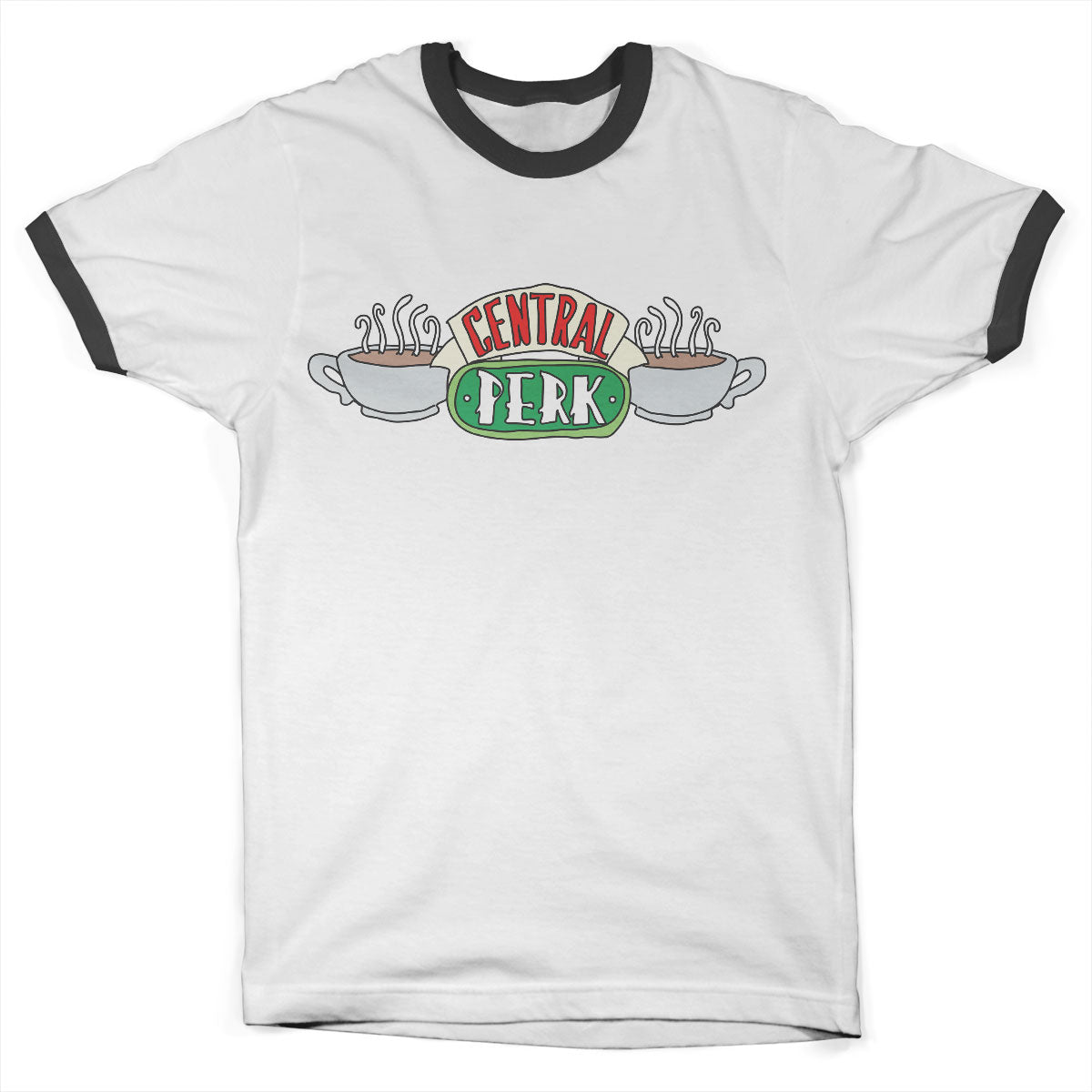 Billede af Friends, Friends: Central Perk Ringer T-Shirt