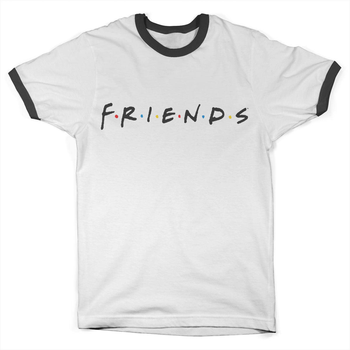 Billede af Friends, Friends: Logo Ringer T-Shirt