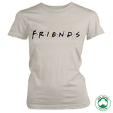 Billede af Friends, Friends: Logo Organic T-Shirt (Kvinder)