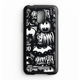 Billede af DC Comics, DC Comics: Batman Pattern Phone Cover