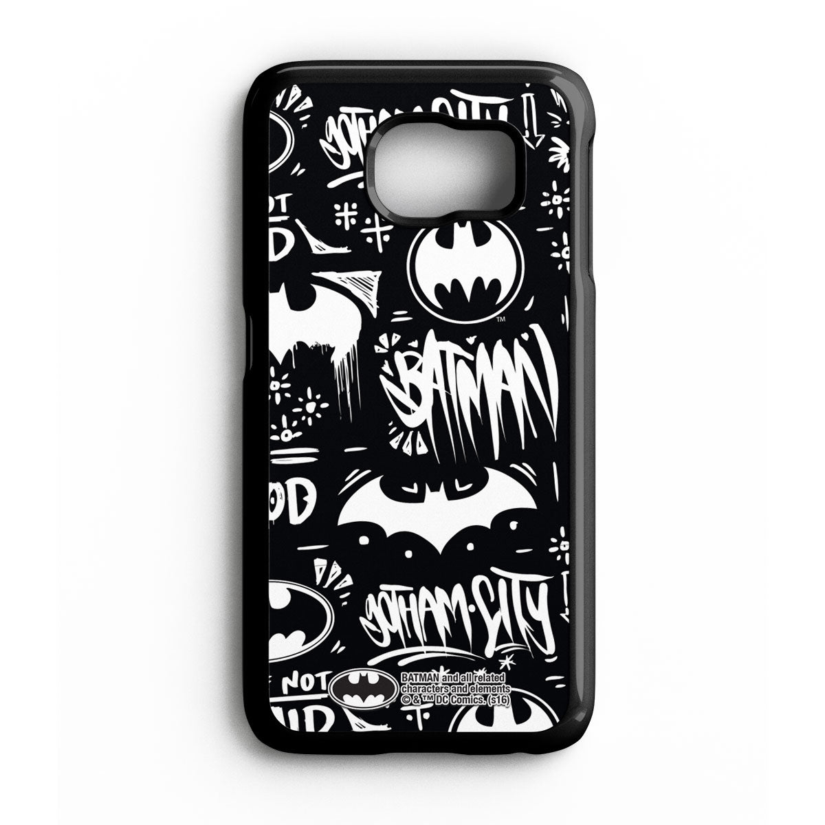 Billede af DC Comics, DC Comics: Batman Pattern Phone Cover
