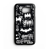 Billede af DC Comics, DC Comics: Batman Pattern Phone Cover