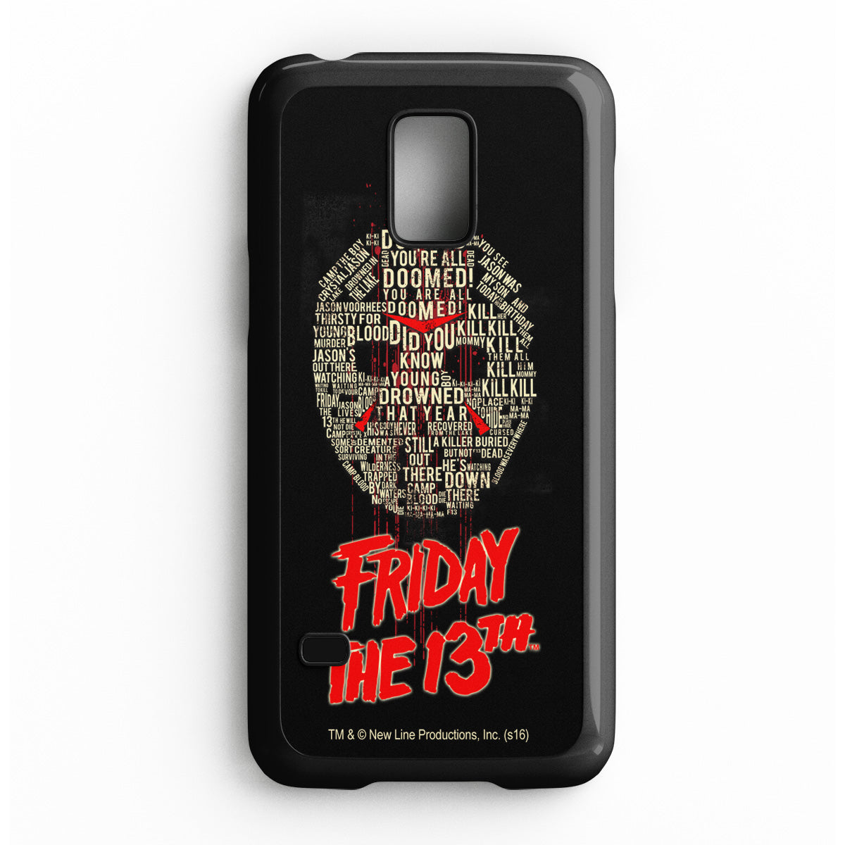 Billede af Friday the 13th, Friday the 13th: Wording Phone Cover