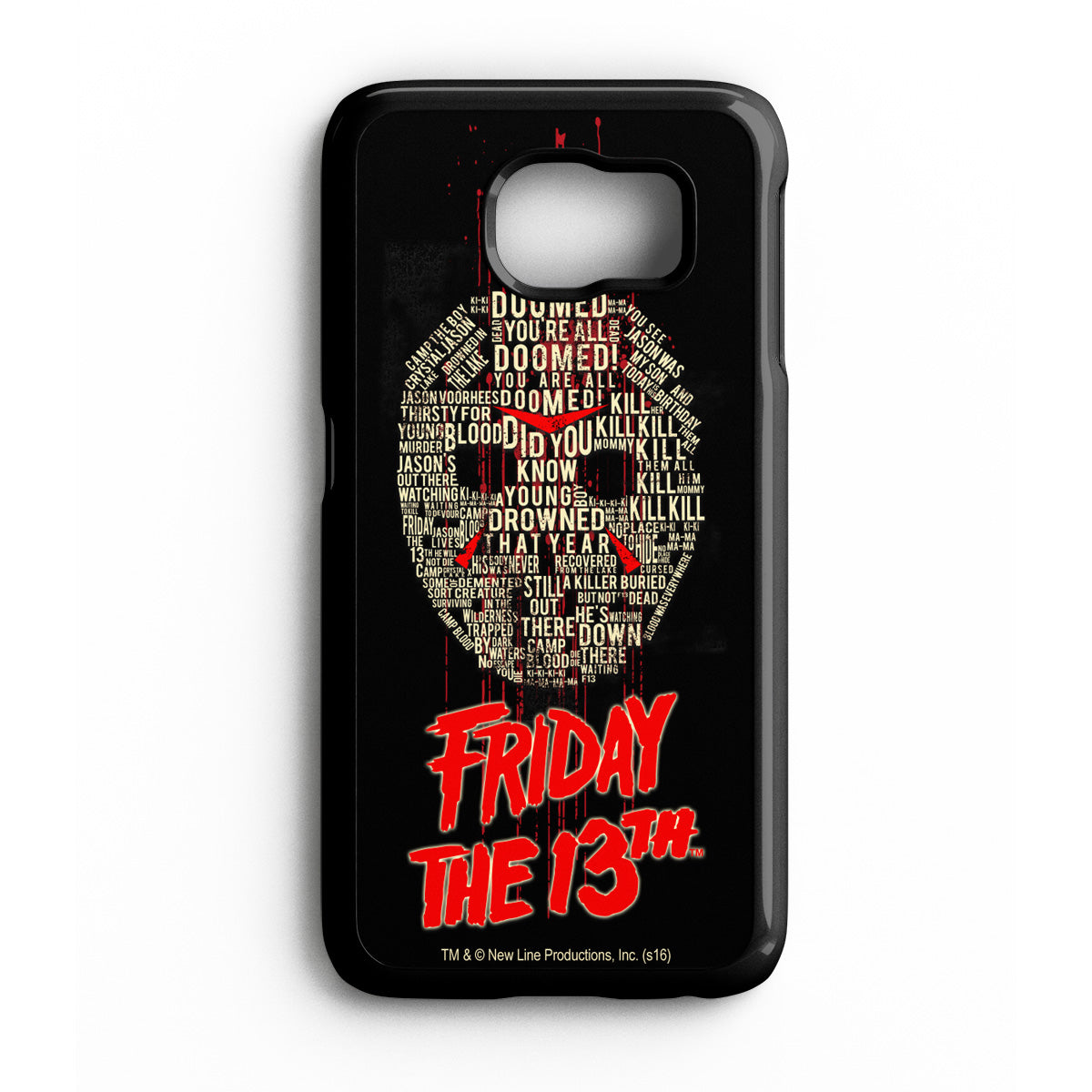 Billede af Friday the 13th, Friday the 13th: Wording Phone Cover