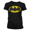 Billede af DC Comics, DC Comics: Batman Distressed Logo T-shirt (Kvinder)