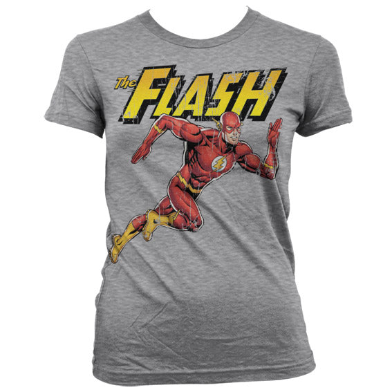 Billede af DC Comics, DC Comics: The Flash Running T-Shirt (Kvinder)
