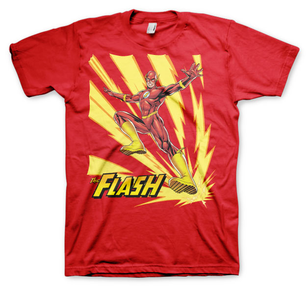 Billede af DC Comics, DC Comics: The Flash Jumping T-shirt