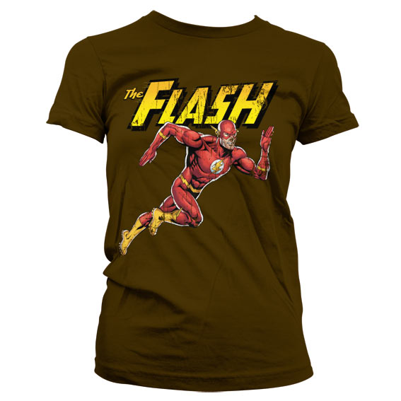 Billede af DC Comics, DC Comics: The Flash Running T-Shirt (Kvinder)