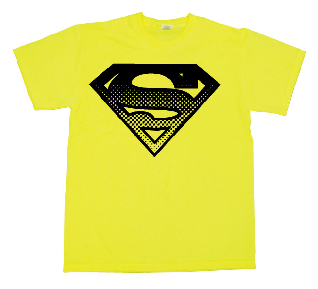 Billede af Superman, Superman: Halftone Shield T-Shirt