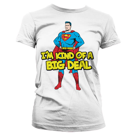 Billede af Superman, Superman: I´m Kind Of A Big Deal T-Shirt (Kvinder)