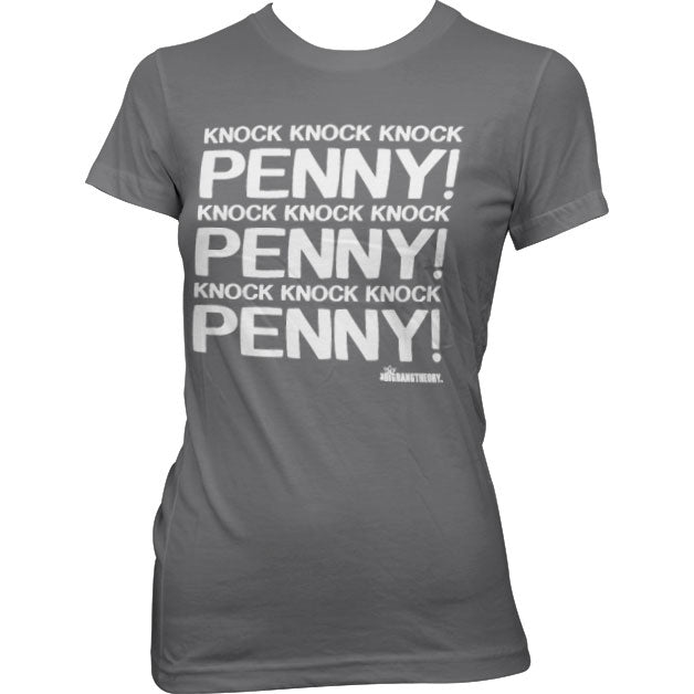 Billede af The Big Bang Theory, Penny Knock Knock Knock T-shirt (Kvinder)