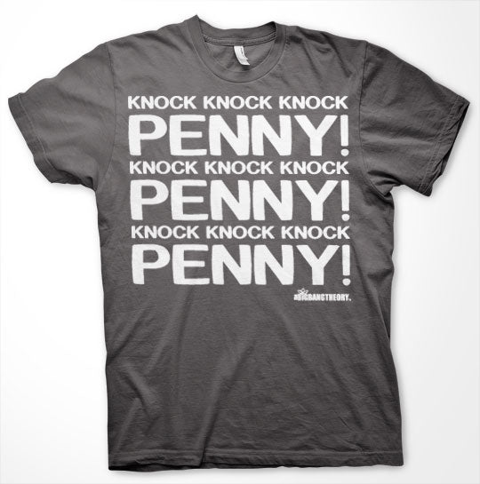 Billede af The Big Bang Theory, Penny Knock Knock Knock T-Shirt (Børn)