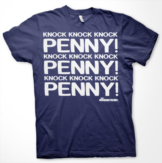 Billede af The Big Bang Theory, Penny Knock Knock Knock T-Shirt (Børn)