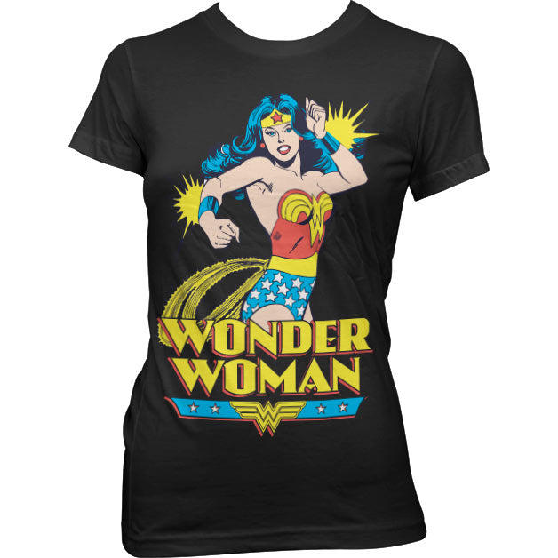 Billede af DC Comics, DC Comics: Wonder Woman T-Shirt (Kvinder)