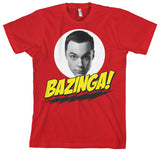 Billede af The Big Bang Theory, Bazinga Sheldons Head T-Shirt