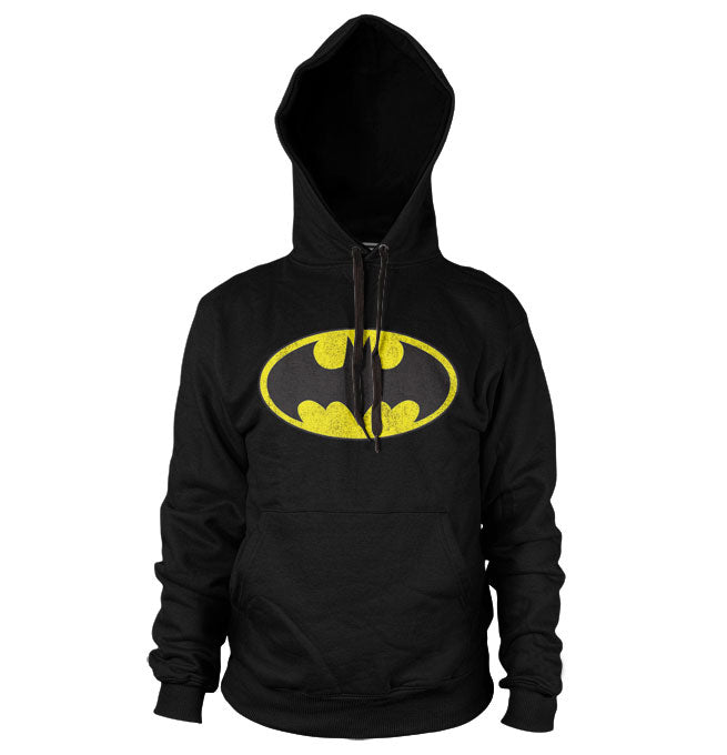 Billede af DC Comics, DC Comics: Batman Distressed Logo Hoodie