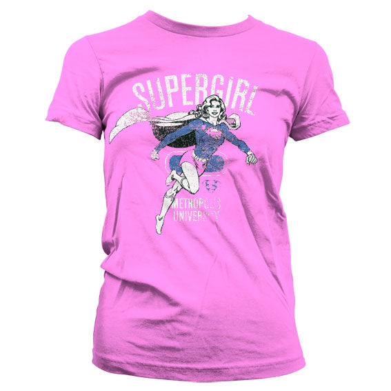 Billede af Supergirl: Metropolis Distressed T-shirt (Kvinder)