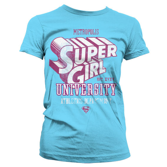 Billede af Supergirl: Athletics Dept. T-shirt (Kvinder)
