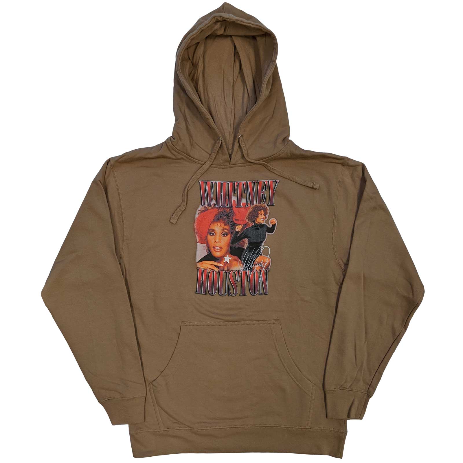 Whitney Houston: 90s Homage Pullover Hoodie
