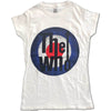 Billede af The Who Vintage Target T-shirt til kvinder