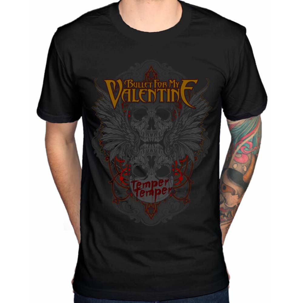 Billede af Bullet For My Valentine Winged Skull T-shirt