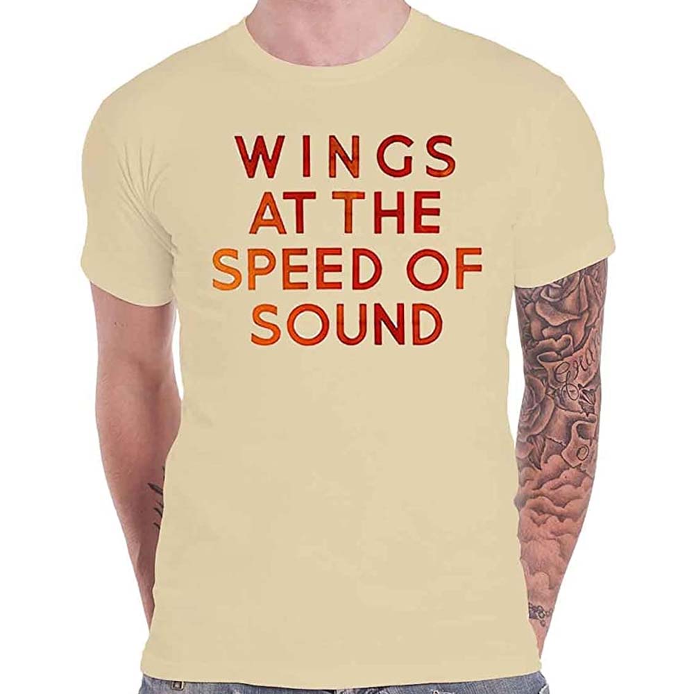 Billede af Paul McCartney Wings at the Speed of Sound T-shirt