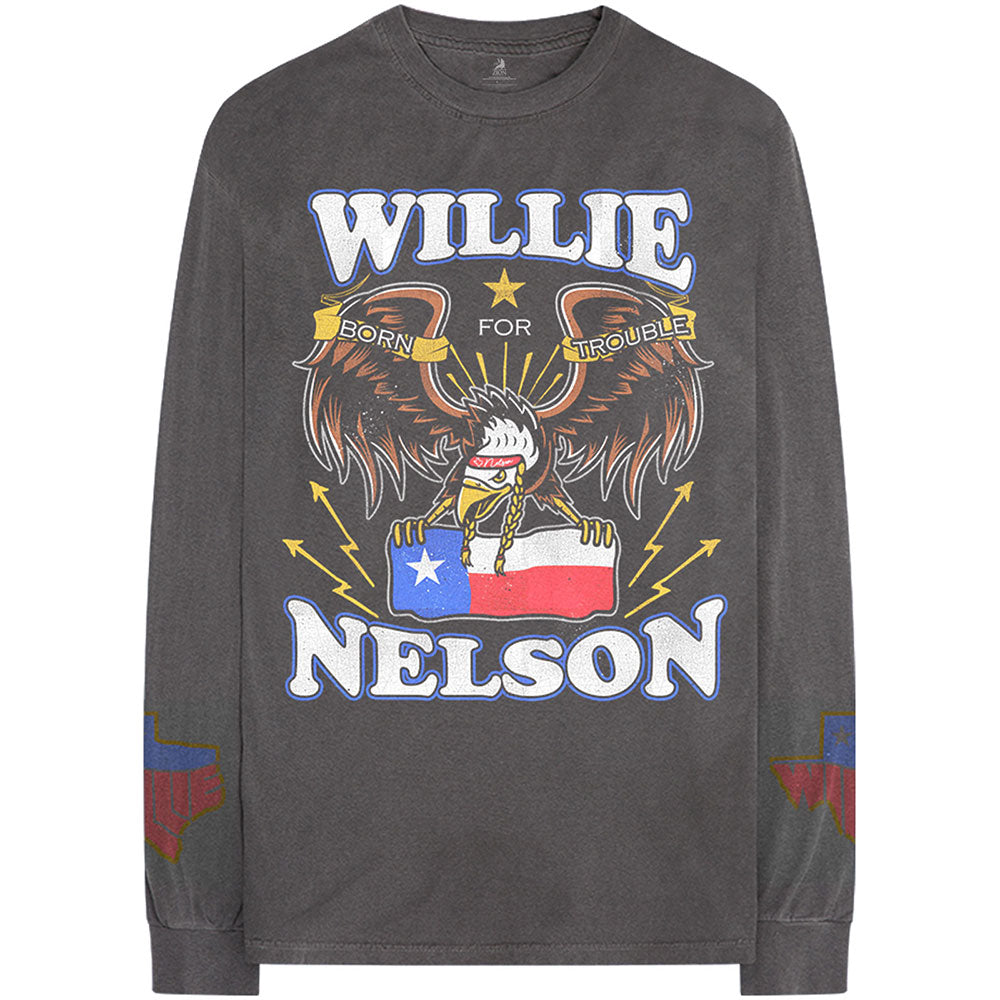 Billede af Willie Nelson Texan Pride Langærmet t-shirt