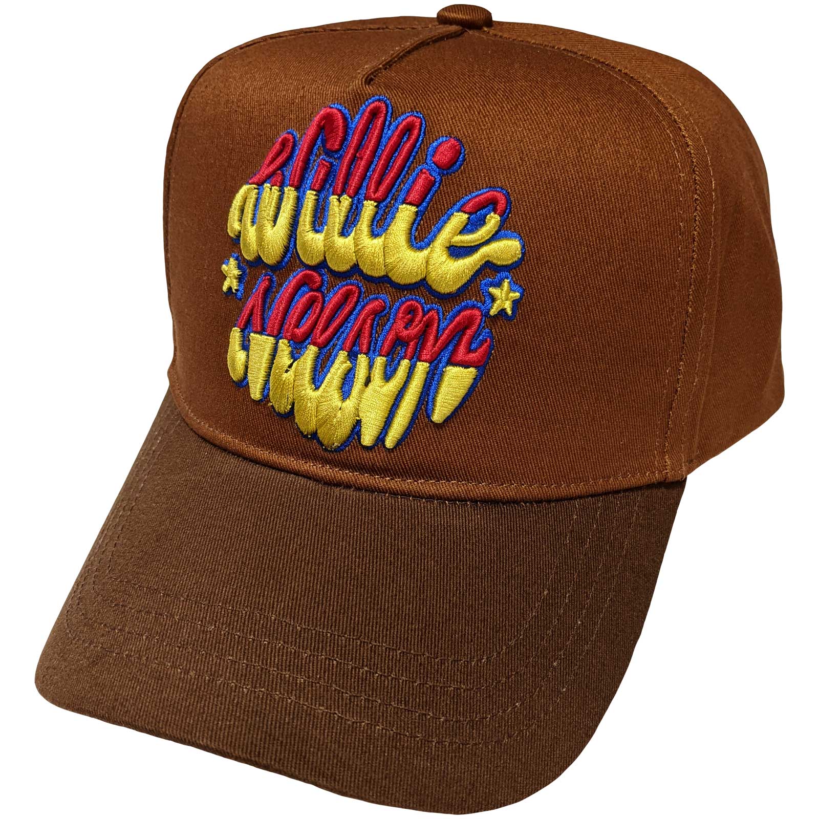 Willie Nelson: Emblem Baseball Cap (Embroidered)