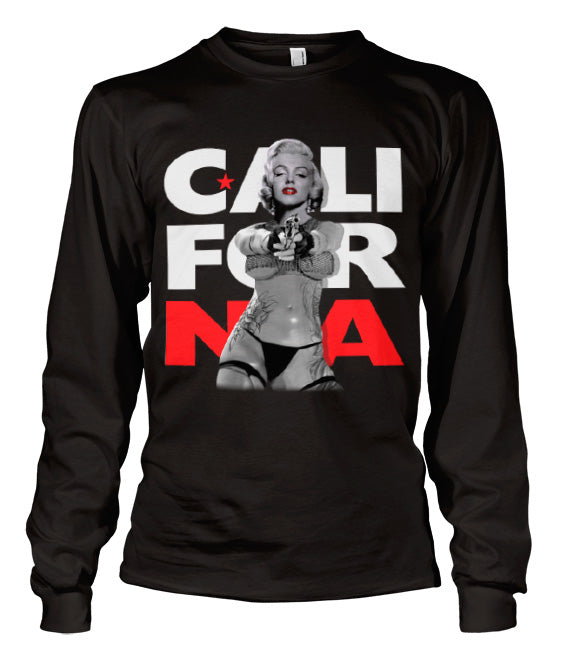 Billede af Marilyn Monroe, Marilyn Monroe: California Monroe Langærmet T-Shirt