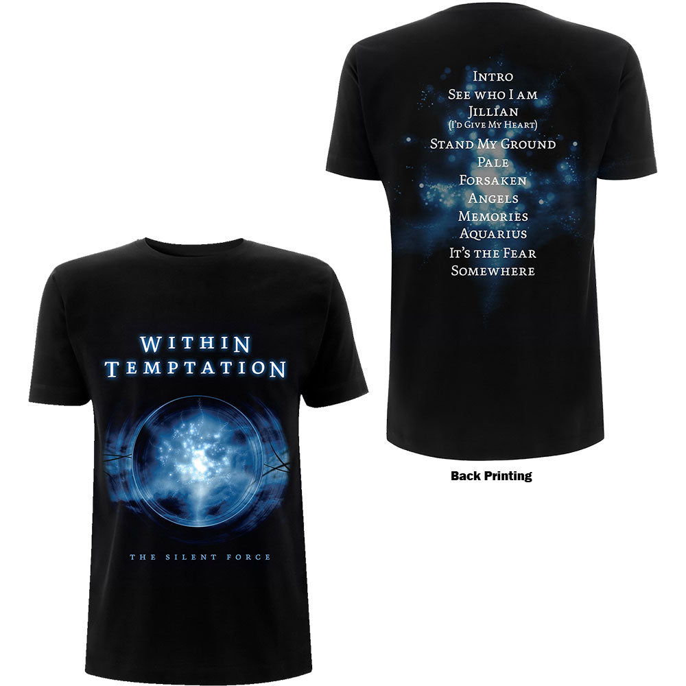 Within Temptation, Silent Force Tracks T-shirt