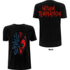 Within Temptation: Purge Outline (Red Face) T-Shirt (Kvinder)