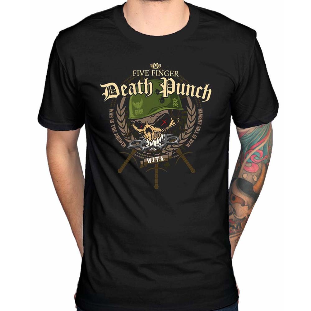 Billede af Five Finger Death Punch War Head T-shirt