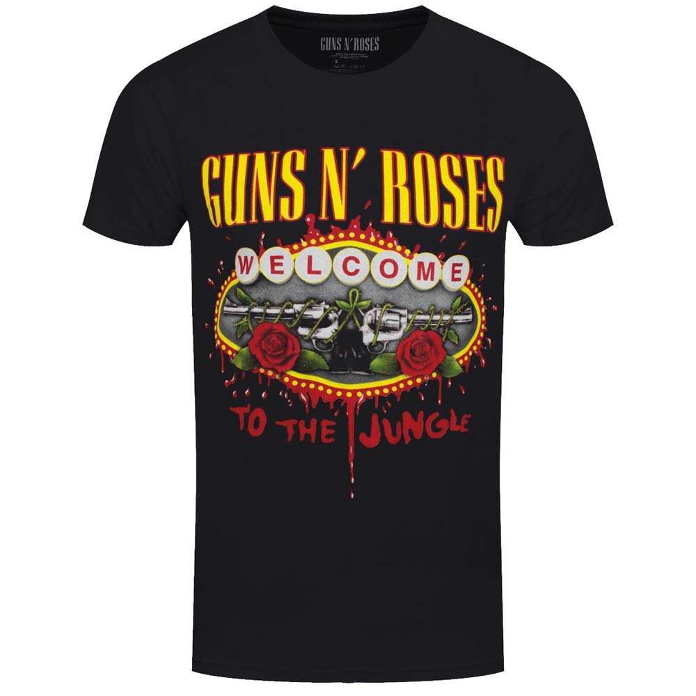 Billede af Guns N' Roses Welcome to the Jungle T-shirt