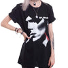 Billede af David Bowie X Smoke Red T-shirt til kvinder