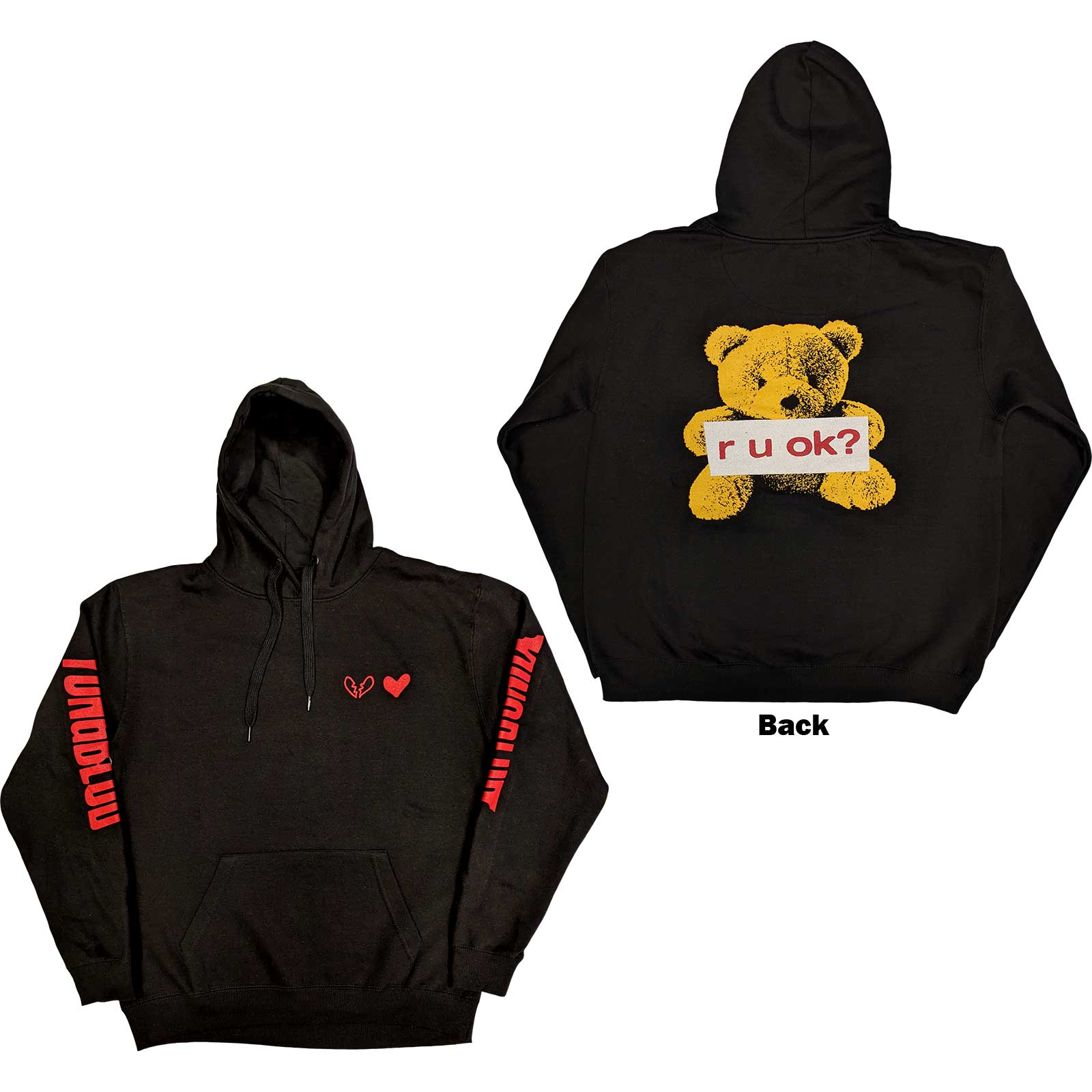 Yungblud: R-U-OK? Pullover Hoodie (Back Print)