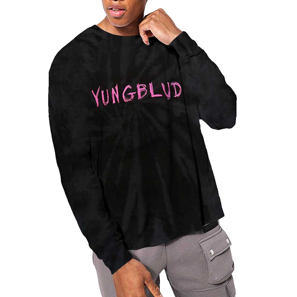 Yungblud: Scratch Logo Long Sleeved T-Shirt