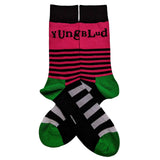 Yungblud: Logo & Stripes Ankle Socks