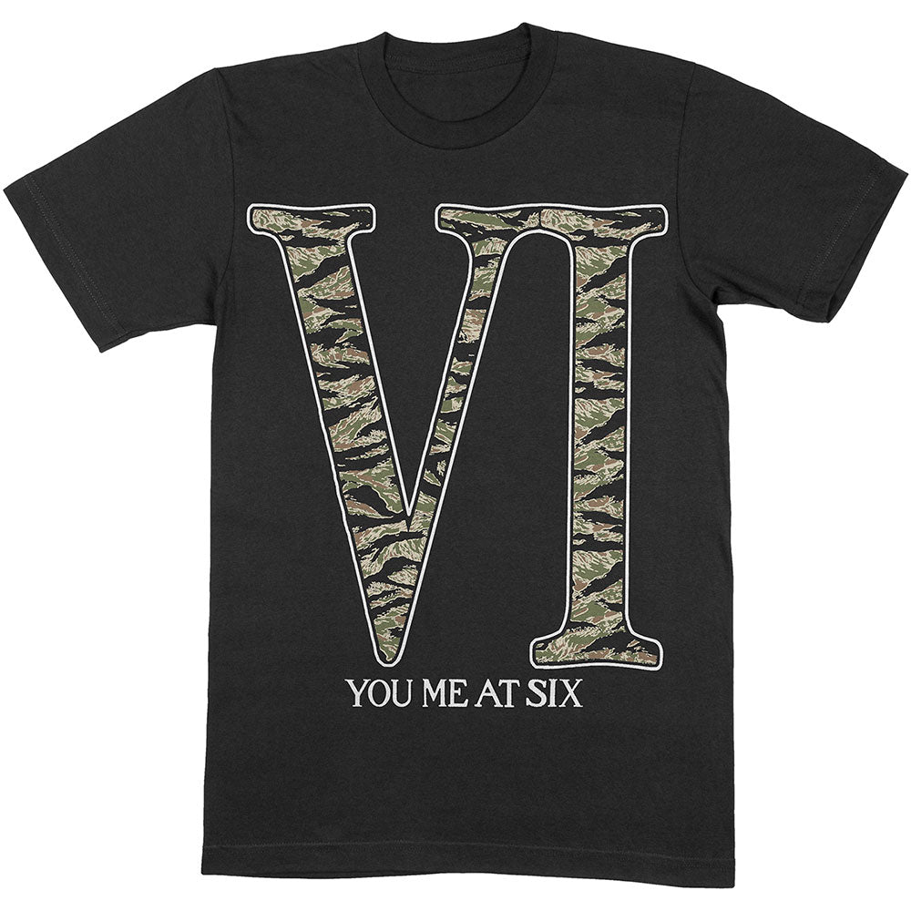 You Me At Six: Camo VI T-Shirt