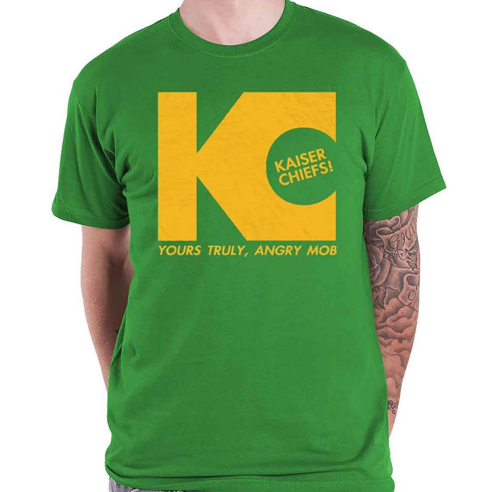 Billede af Kaiser Chiefs Yours Truly T-shirt grøn