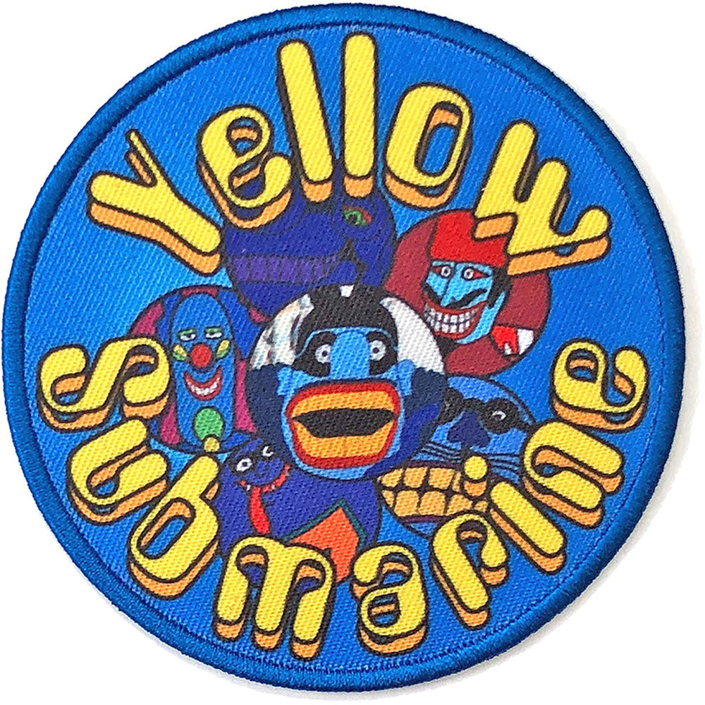 Billede af The Beatles Yellow Submarine Baddies Circle Tøjmærke