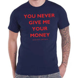 Billede af The Beatles You Never Give Me Your Money T-shirt