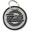 Billede af ZZ Top Circle Logo Nøglering