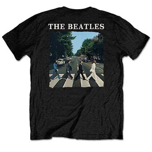 Billede af The Beatles Abbey Road & Logo T-shirt back