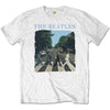 Billede af The Beatles Abbey Road & Logo T-shirt til børn hvid