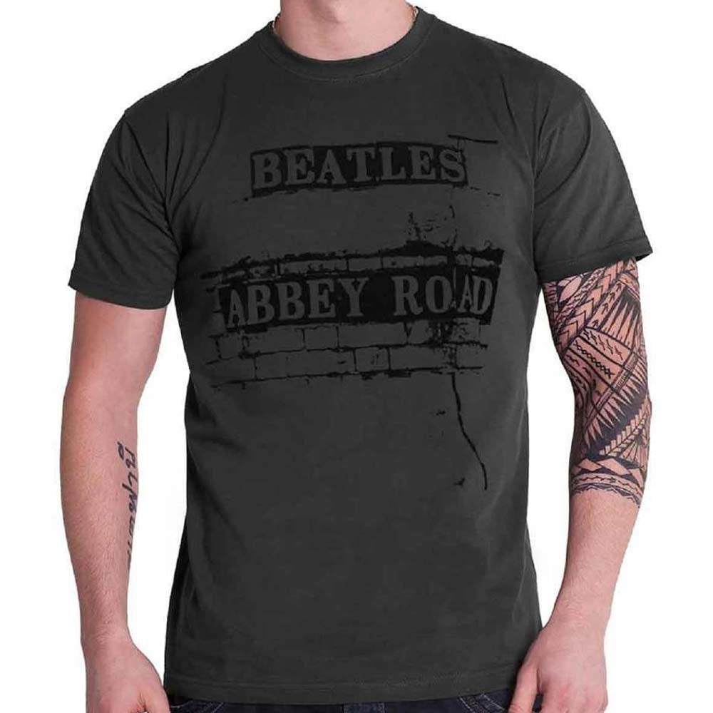 Billede af The Beatles Abbey Road Sign T-shirt