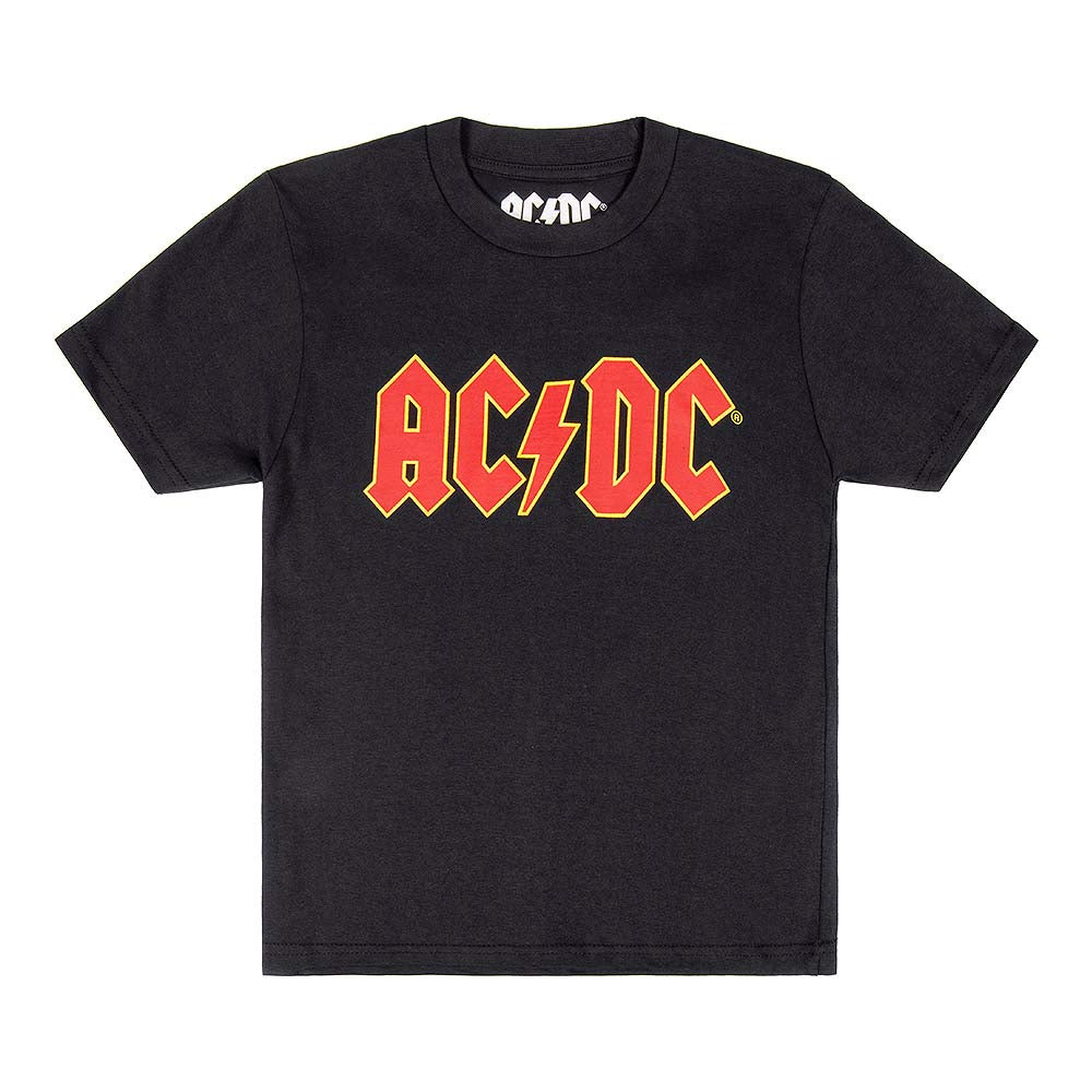 Billede af AC/DC Logo T-shirt til børn sort