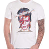Billede af David Bowie Aladdin Sane T-shirt hvid