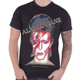 Billede af David Bowie Aladdin Sane T-shirt sort